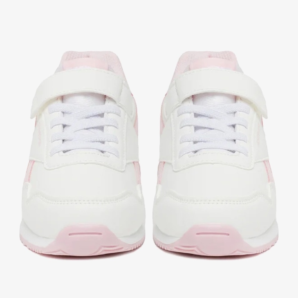 Reebok Kids Sneakers in White and Light Pink - Picture 4 of 9
